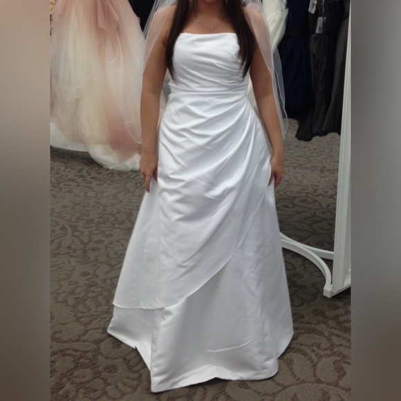 A-Line Wedding Dress - Picture 3 of 3